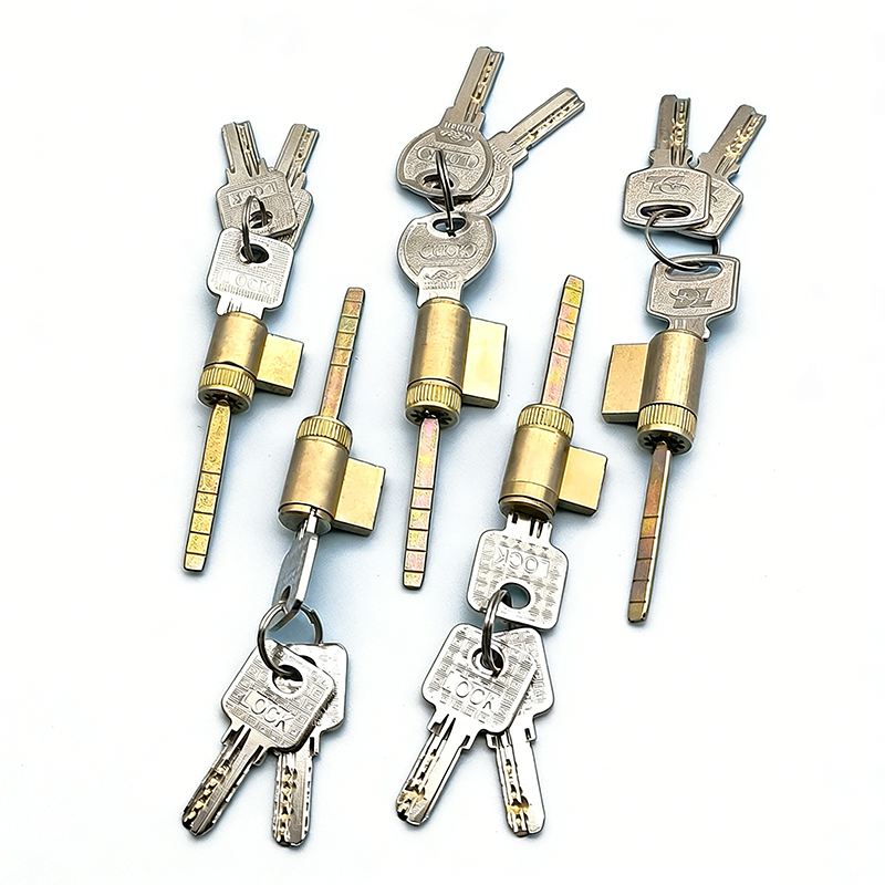 Door Handle Bar - Locking Lock Door Cylinder Handle Pressure