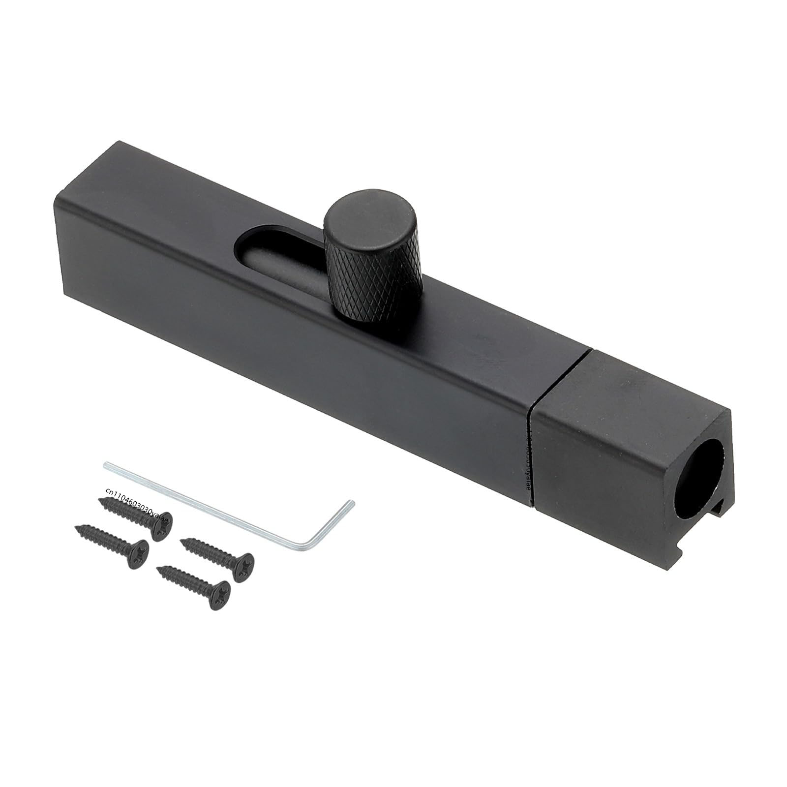 Barrel Bolt Slide - Handle Door Lock Aluminum Alloy Barrel