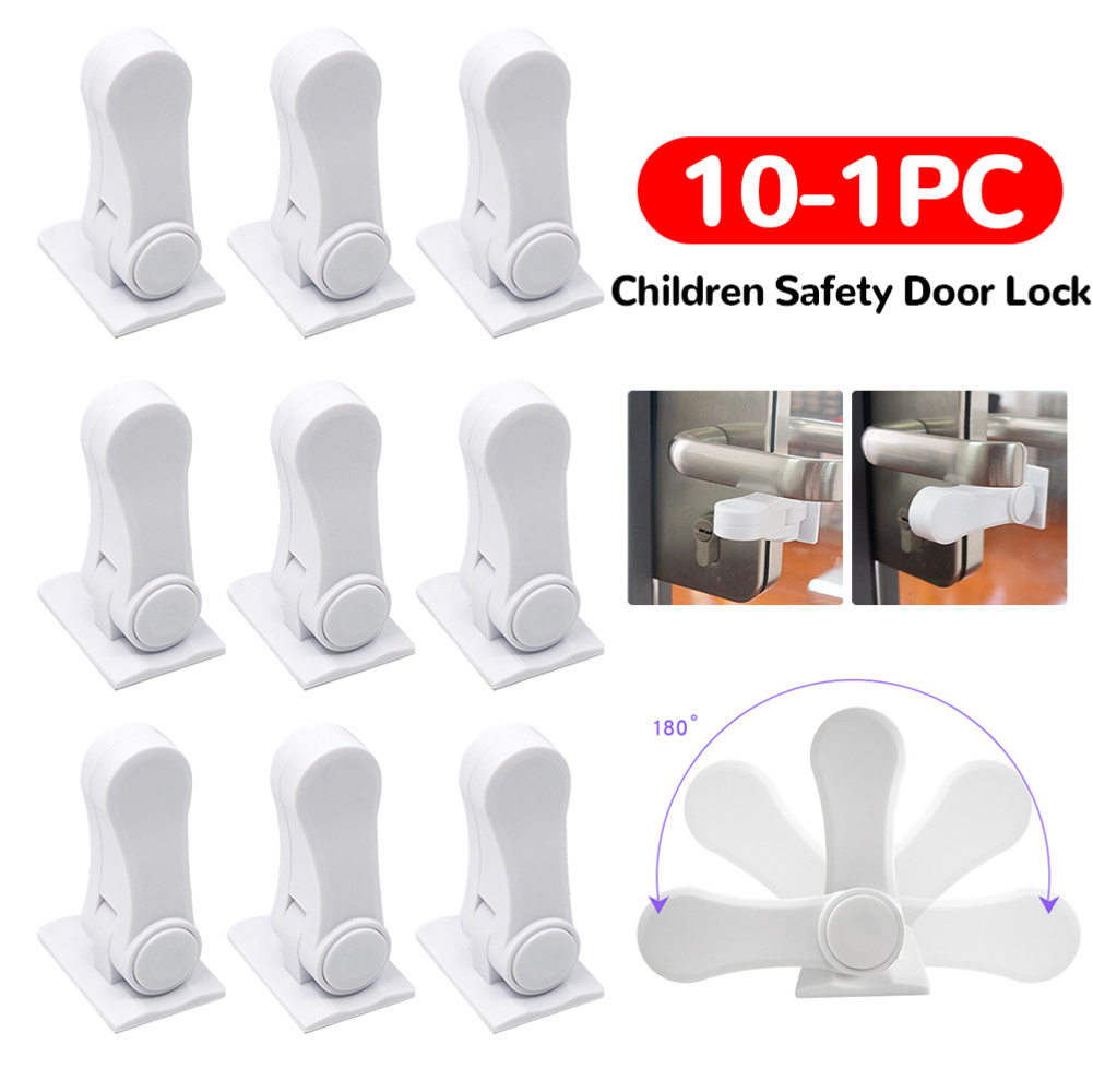 Door Handle Bar - Universal Children Safety Door Lock Door