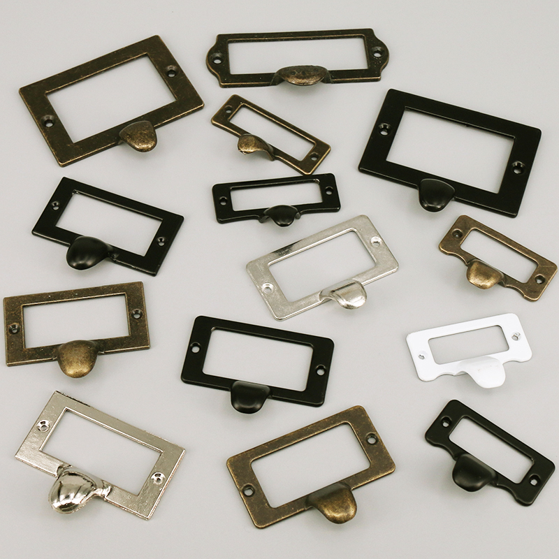 Furniture Hardware Names - 5PCS Drawer Label Tag File Name