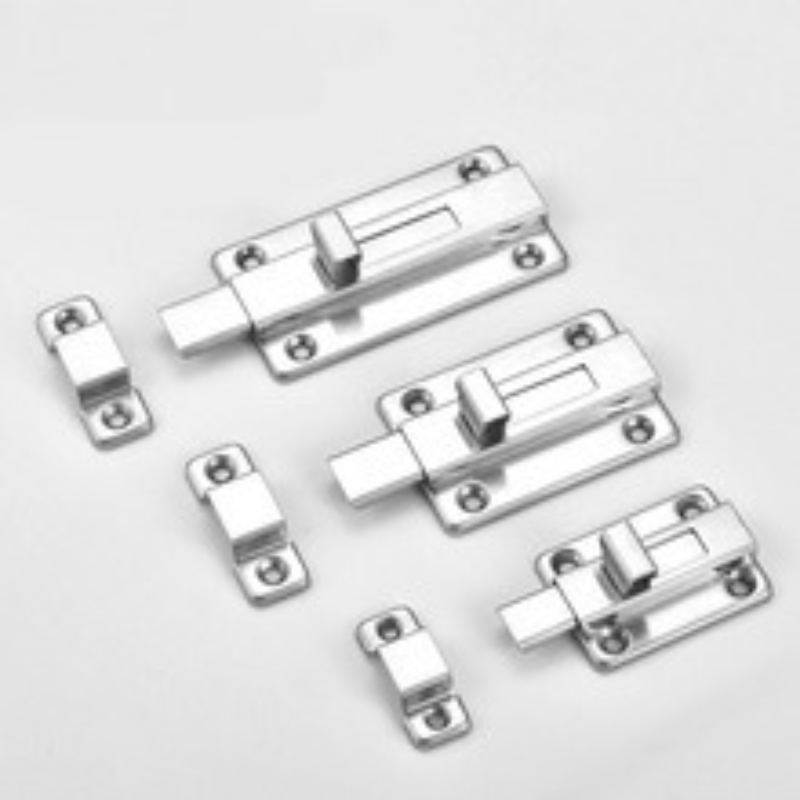 Barrel Bolt Slide - Stainless Steel Self-elastic Latch Cabinet Hinges