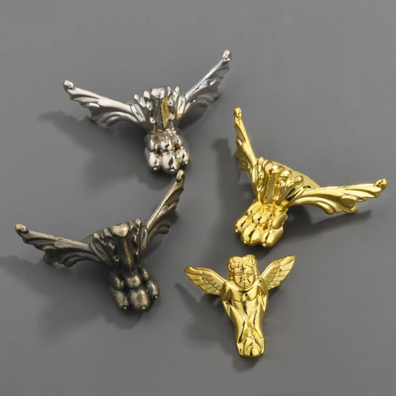 8pcs Antique Corner Brackets Z - Furniture Hardware And Fittings ulasan dan harga