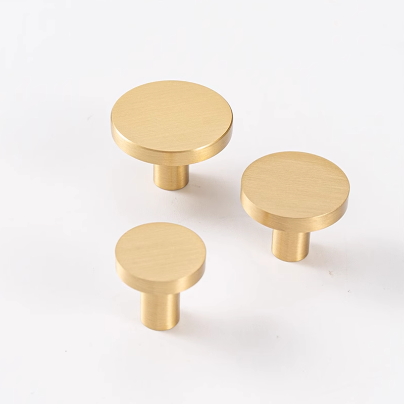 Round Brass Kitchen Cabinet Dr - Furniture Hardware Jig ulasan dan harga