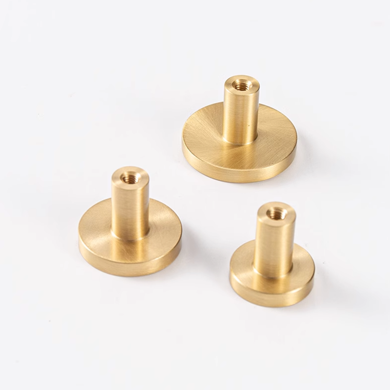 Round Brass Kitchen Cabinet Dr - Furniture Hardware Jig ulasan dan harga