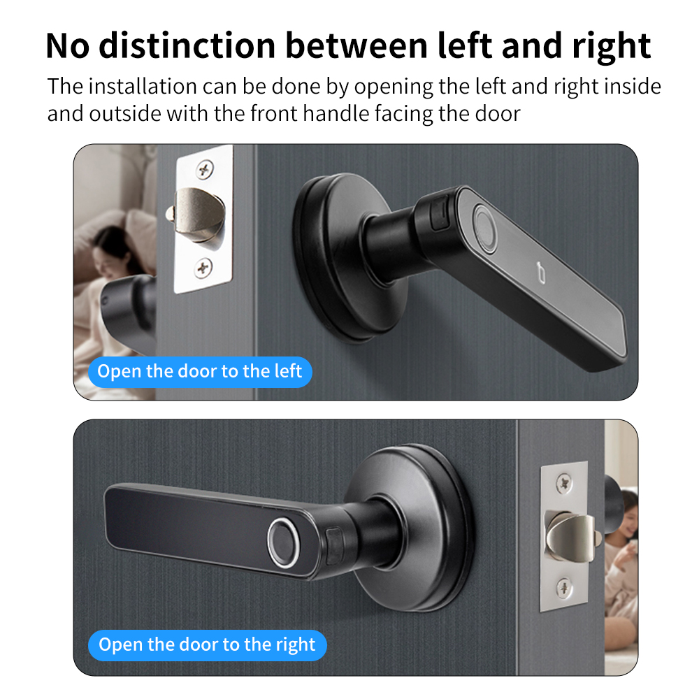 Tuya SmartLife APP BLE Smart F - Door Handle Bar ulasan dan harga