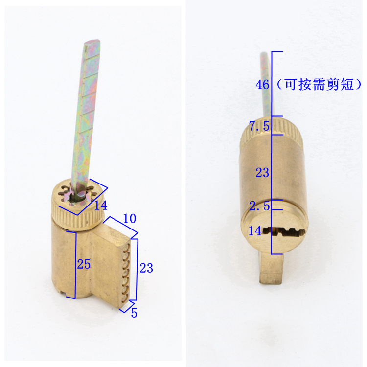 Locking Lock Door Cylinder Han - Door Handle Bar ulasan dan harga