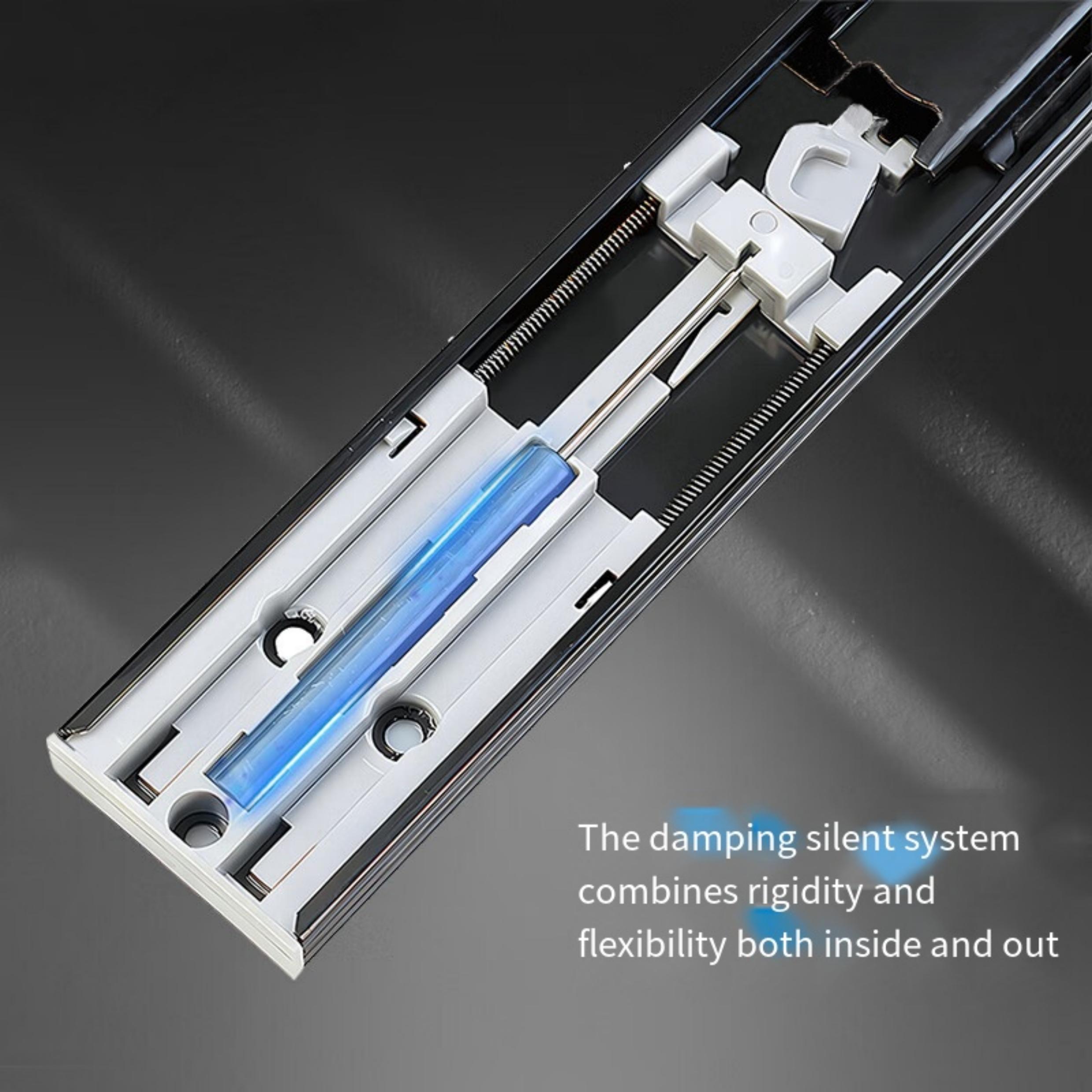 2Pcs Metal Buffer Drawer Slide - Furniture Hardware And Fittings ulasan dan harga