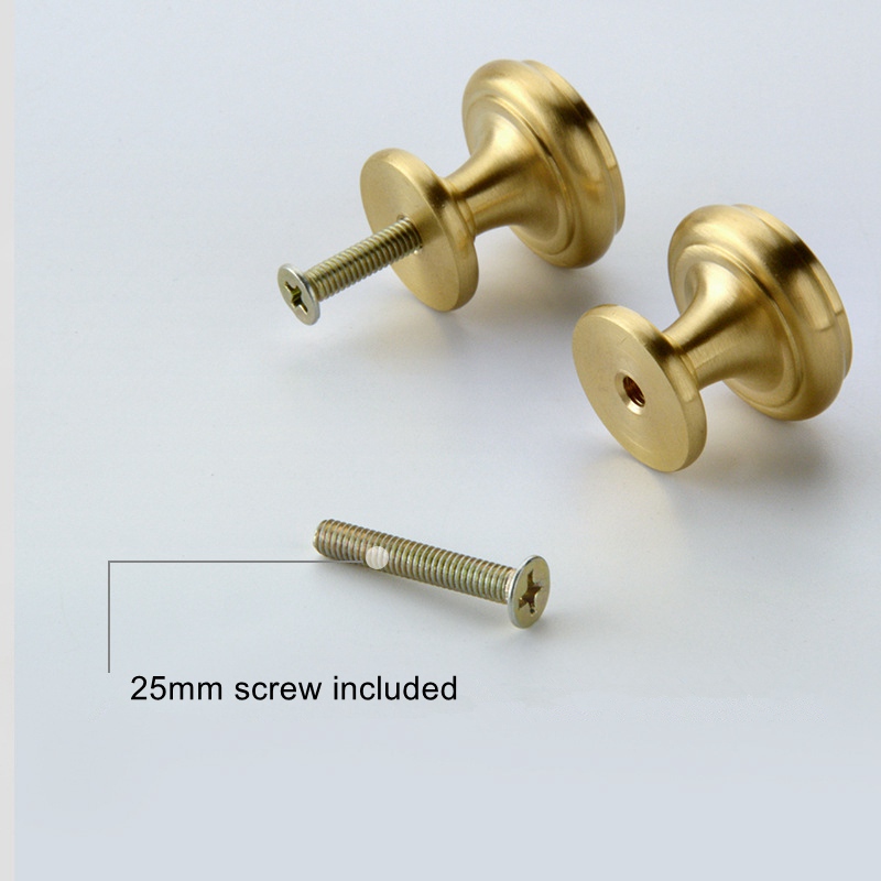 Brass Knobs Cabinet Handles Ki - Furniture Hardware Pulls ulasan dan harga
