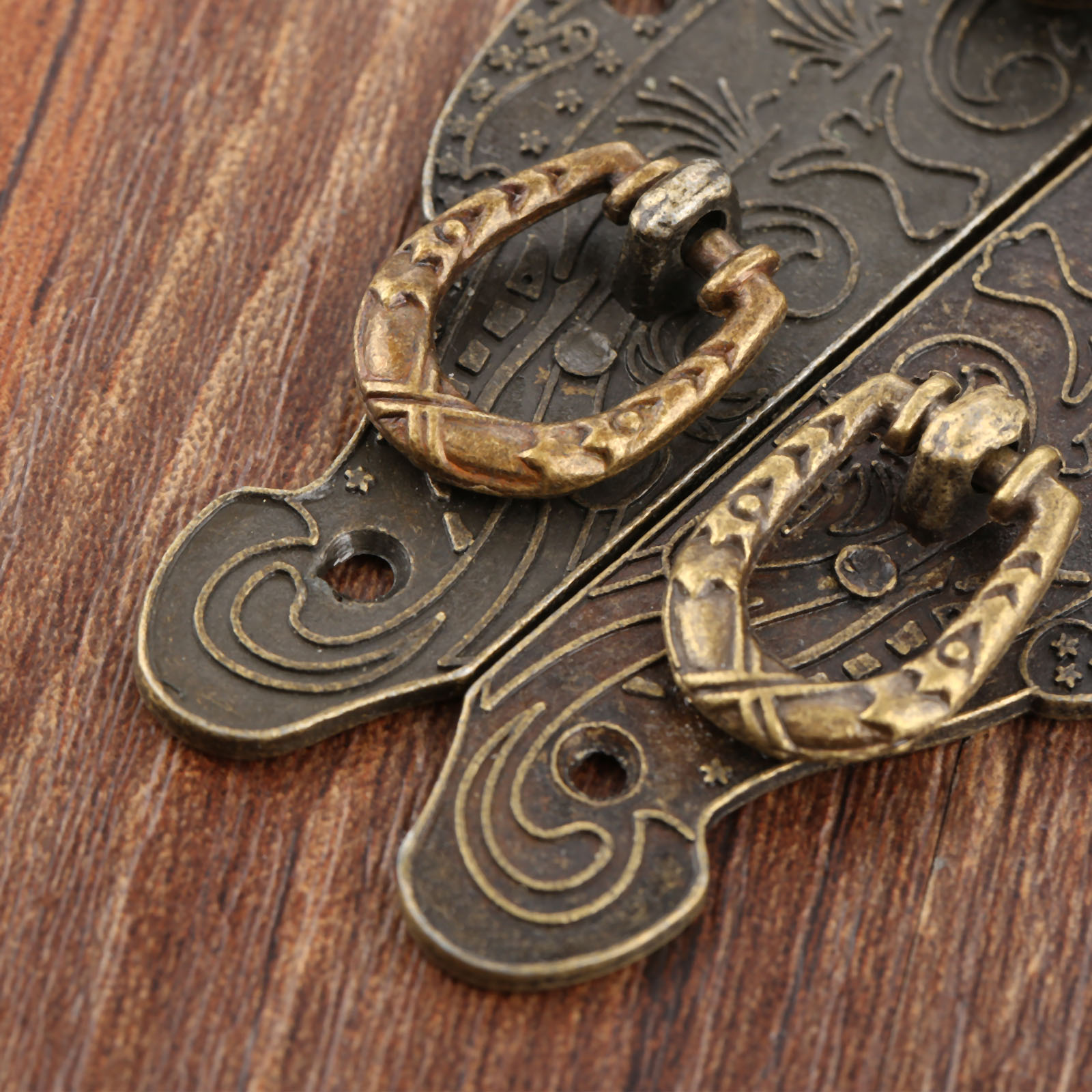 1PC Antique Box Latch Hasp Vin - Furniture Hardware Vintage ulasan dan harga