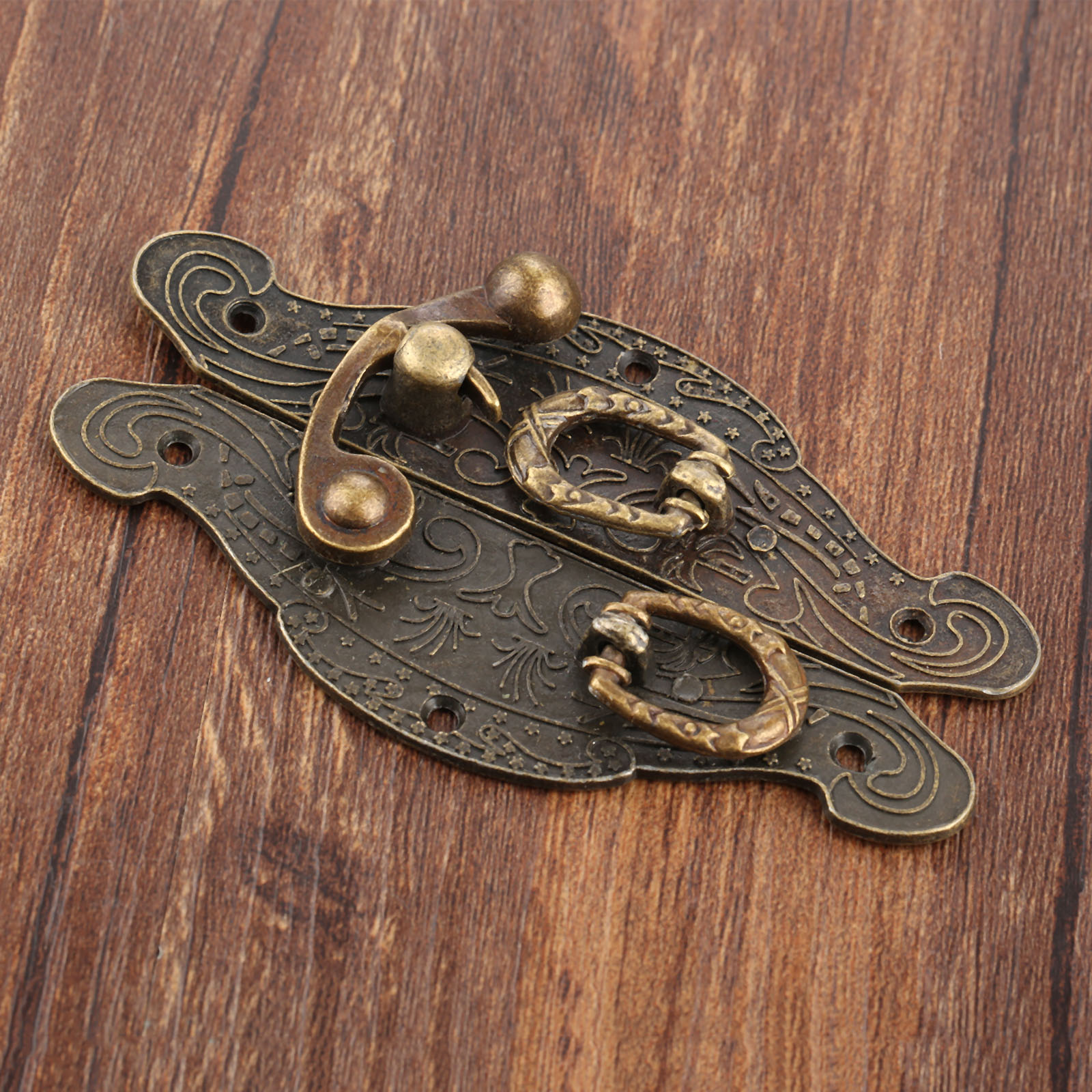 1PC Antique Box Latch Hasp Vin - Furniture Hardware Vintage ulasan dan harga