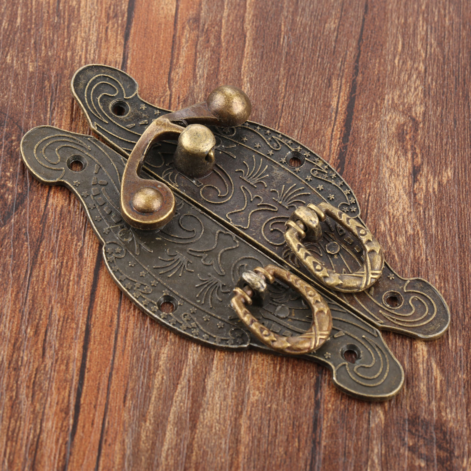 1PC Antique Box Latch Hasp Vin - Furniture Hardware Vintage ulasan dan harga
