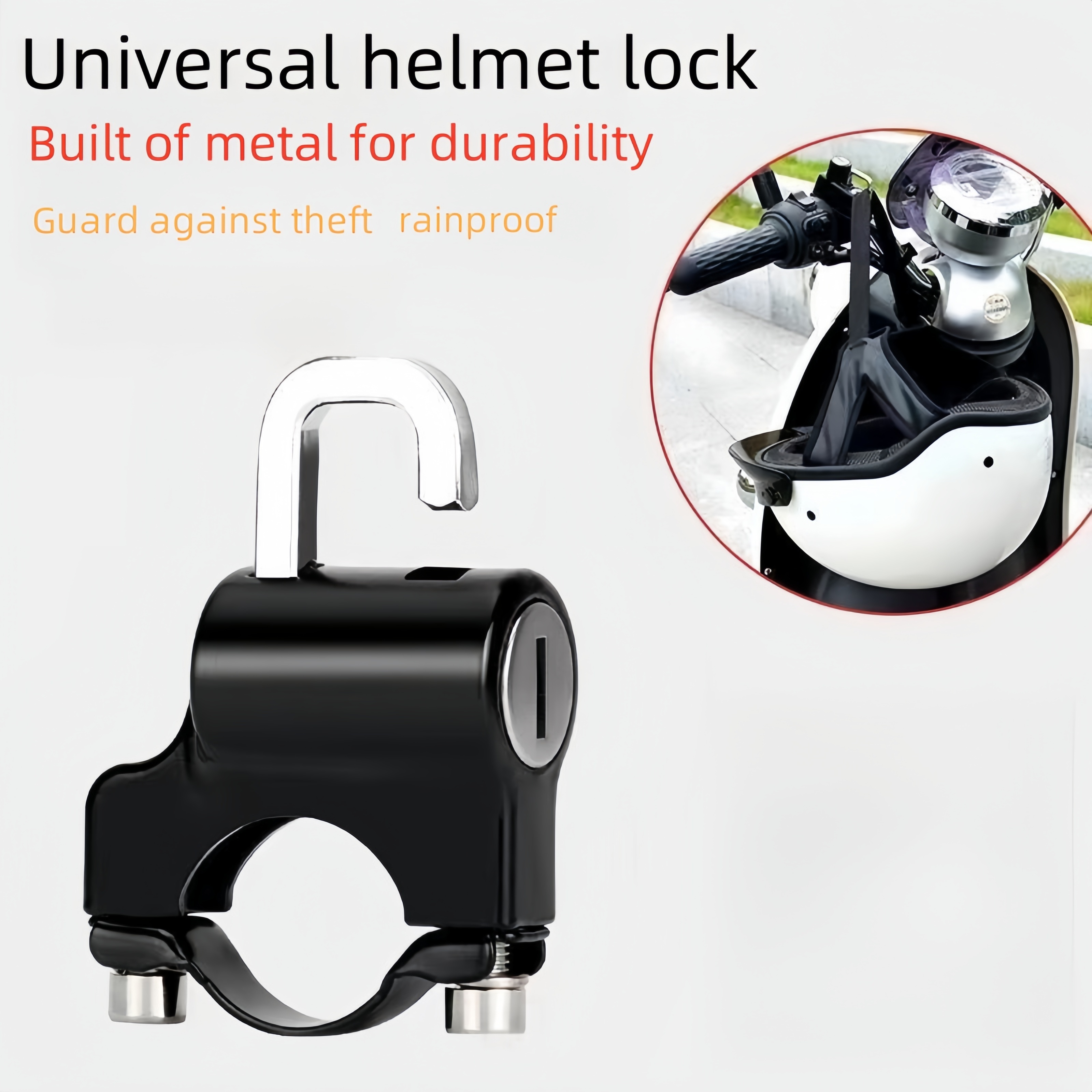 Motorcycle Helmet Lock Aluminu - Universal Furniture Hardware ulasan dan harga