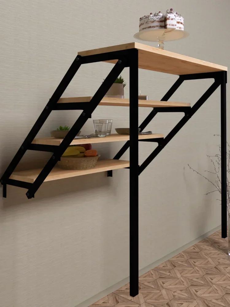 -Wall Mounted Folding Retracta - Furniture Hardware Material ulasan dan harga