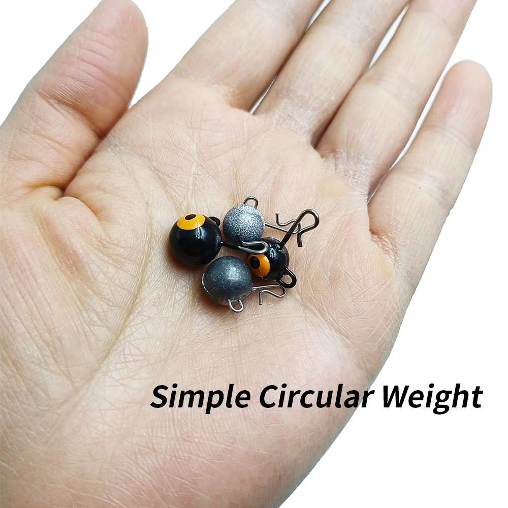 5Pcs Fishing Weight Sinker Rou - Furniture Hardware Jig ulasan dan harga