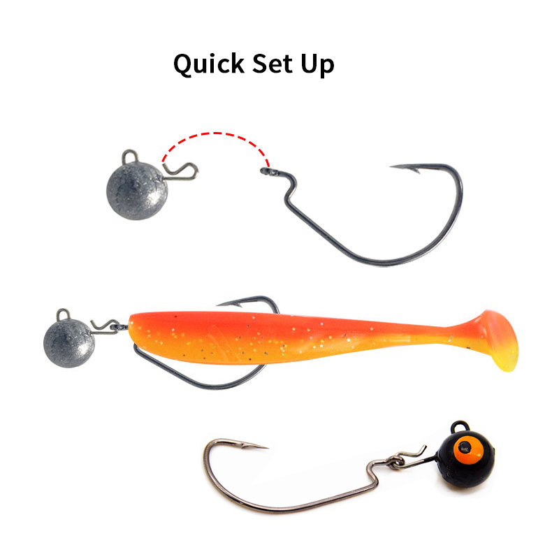 5Pcs Fishing Weight Sinker Rou - Furniture Hardware Jig ulasan dan harga
