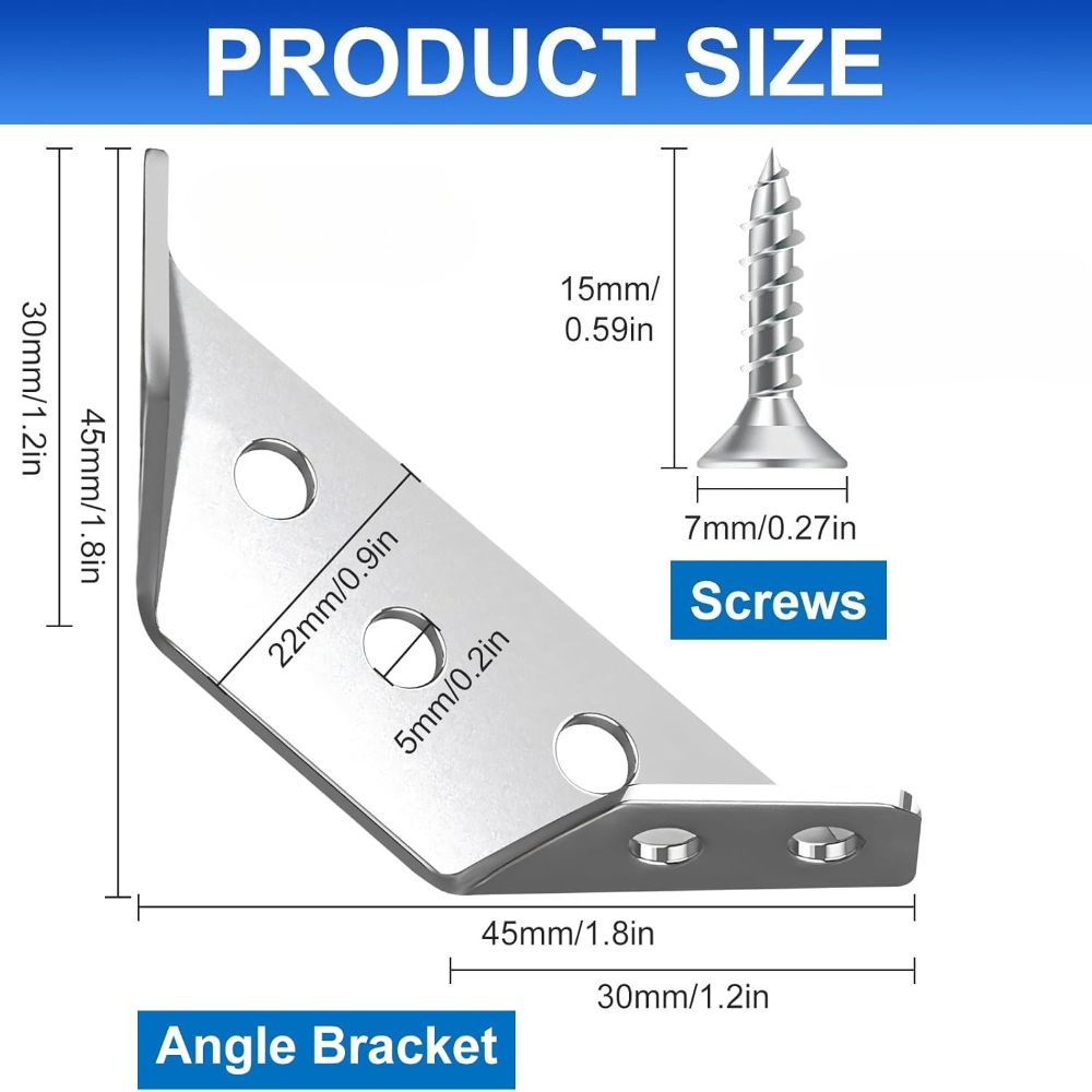 1-120Set Furniture Corner Conn - Furniture Hardware Connectors ulasan dan harga