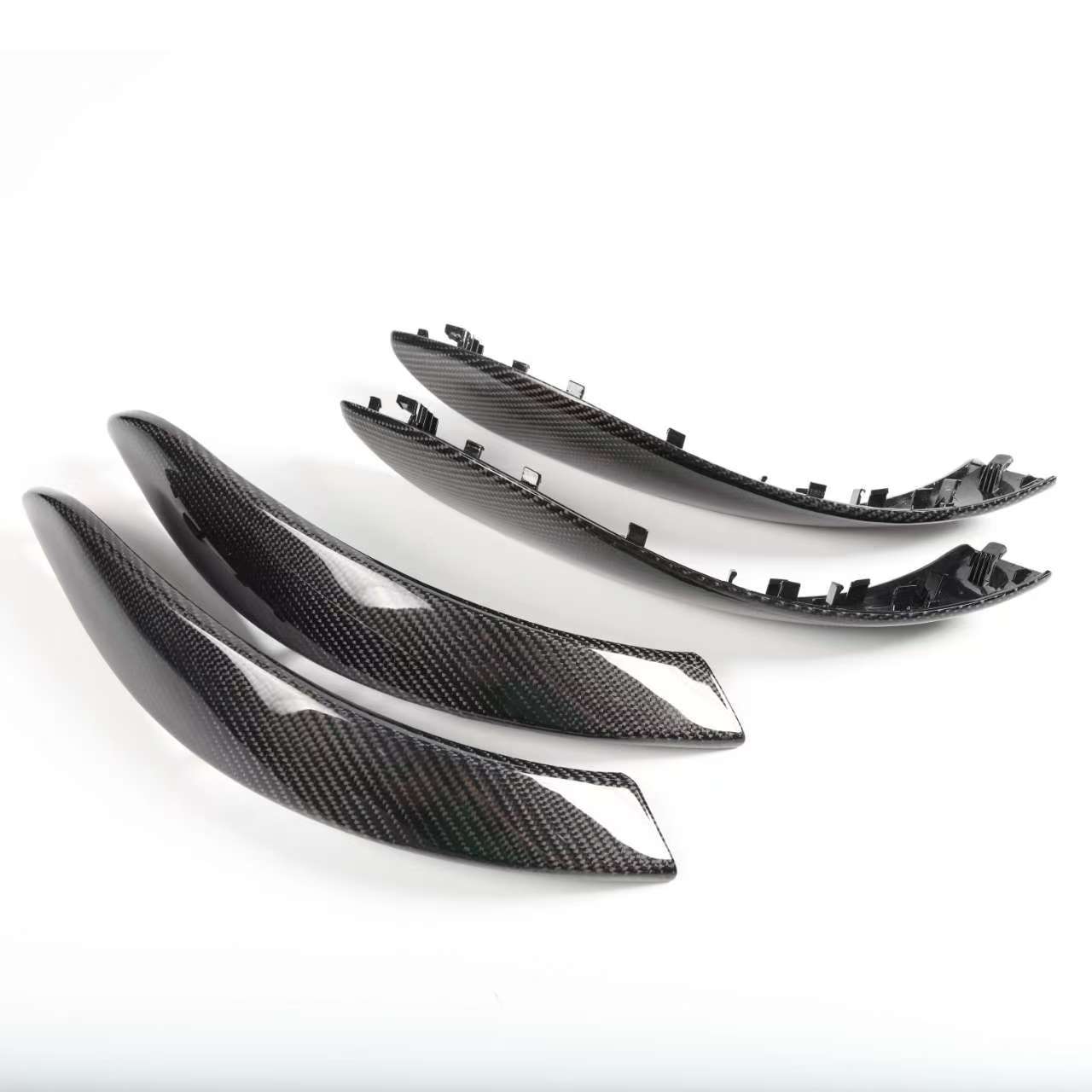 Real Carbon Fiber Interior Car - Door Handle Bar ulasan dan harga