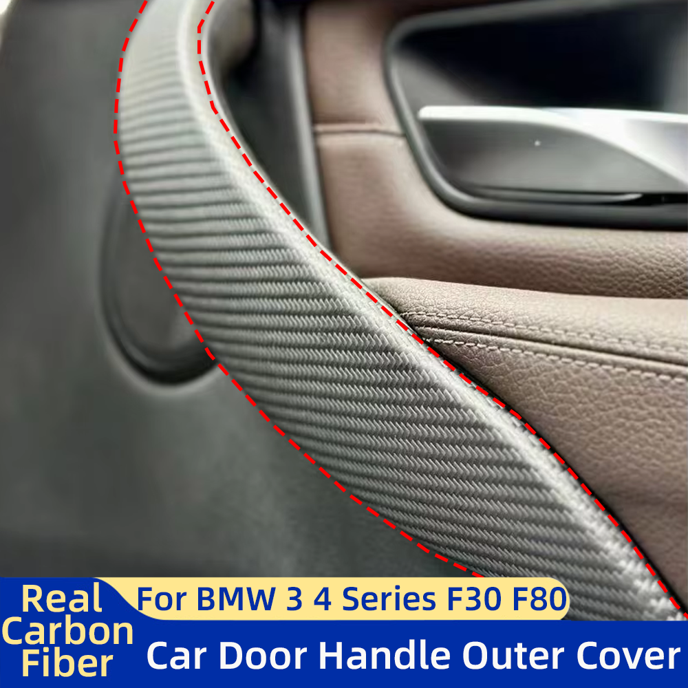 Real Carbon Fiber Interior Car - Door Handle Bar ulasan dan harga