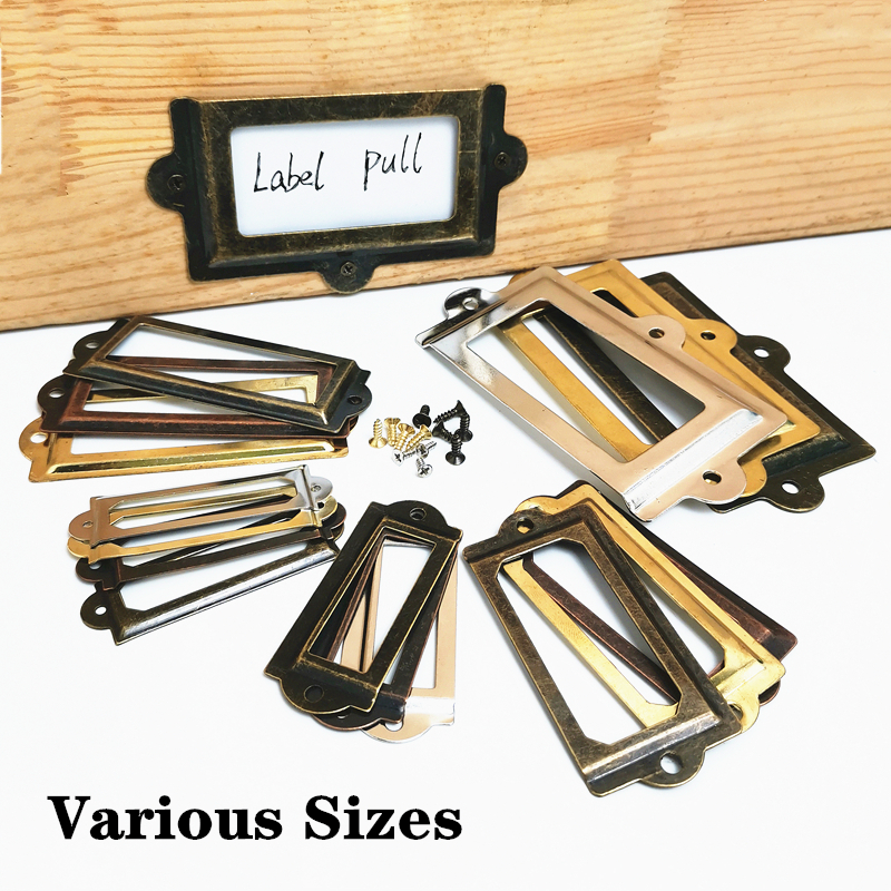 10pcs/lot Antique Brass Handle - Furniture Hardware Names ulasan dan harga