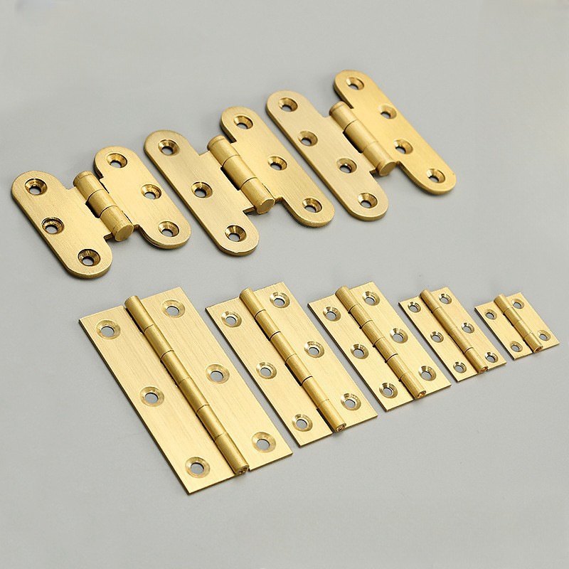 4Pcs Antique Brass Door Hinges - Furniture Hardware Vintage ulasan dan harga