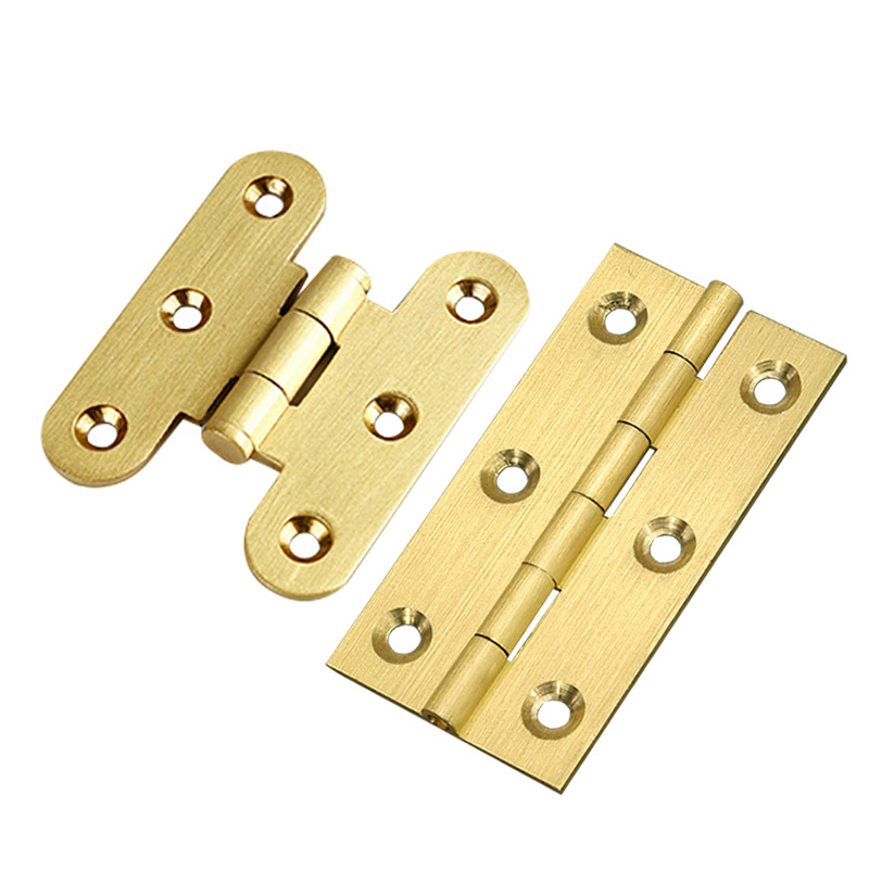 4Pcs Antique Brass Door Hinges - Furniture Hardware Vintage ulasan dan harga