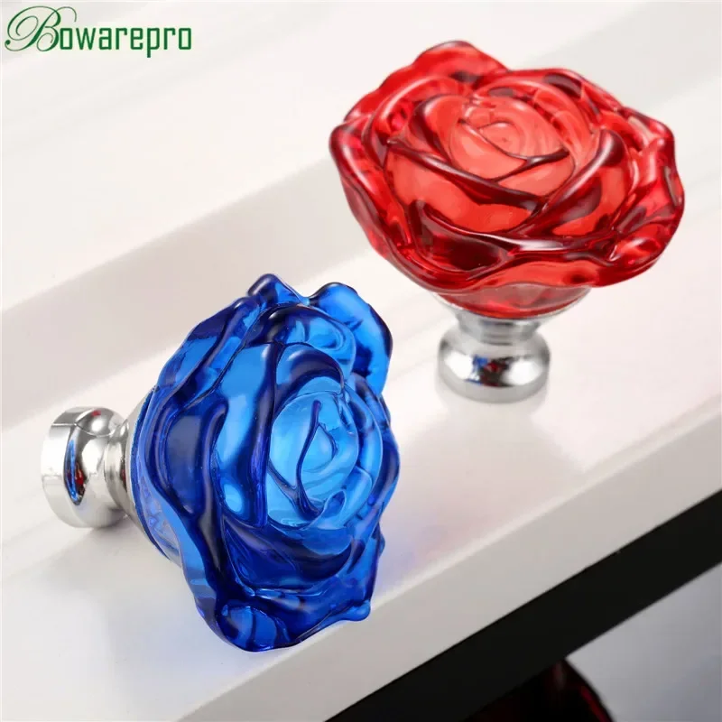 bowarepro 50MM Crystal Rose Gl - Furniture Hardware Pulls ulasan dan harga