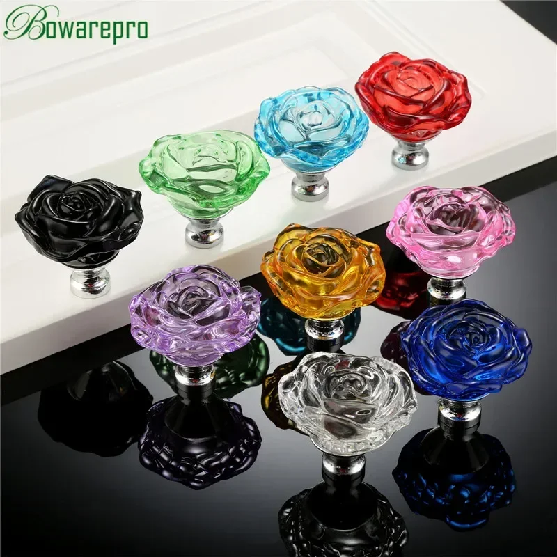 bowarepro 50MM Crystal Rose Gl - Furniture Hardware Pulls ulasan dan harga
