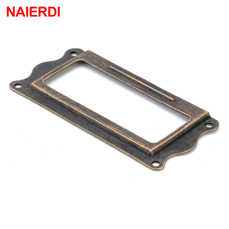 10pcs NAIERDI Antique Brass Ha - Furniture Hardware Names ulasan dan harga