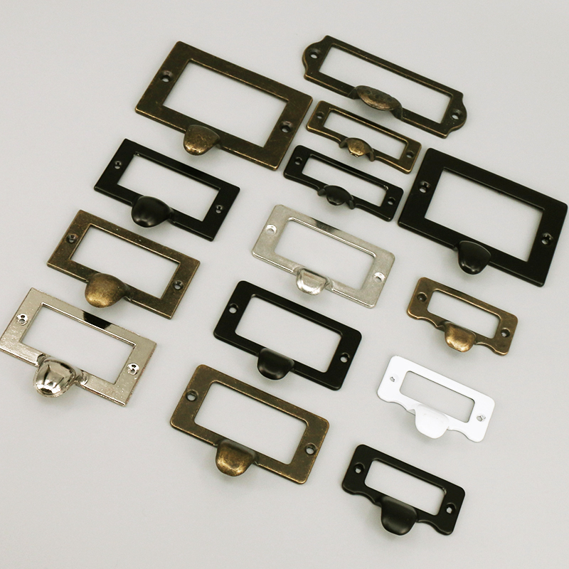 5PCS Drawer Label Tag File Nam - Furniture Hardware Names ulasan dan harga