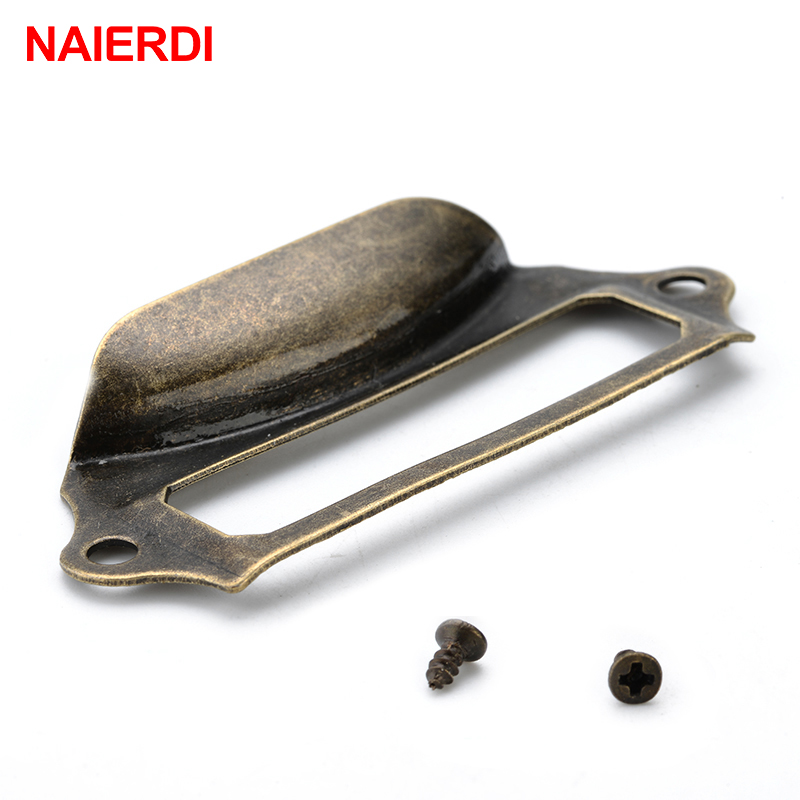 10pcs NAIERDI Antique Handles  - Furniture Hardware Names ulasan dan harga