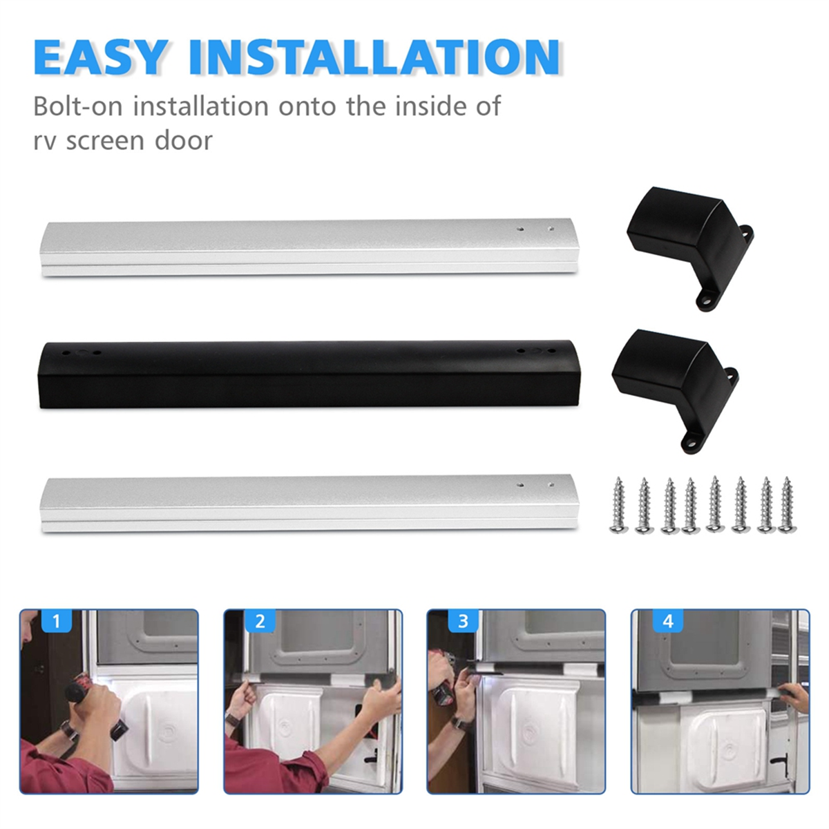 ETRT RV Screen Door Handle RV  - Door Handle Bar ulasan dan harga