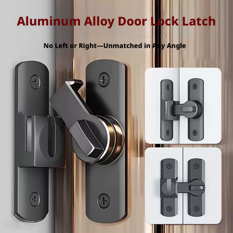 90/180 Degree Flip Door Lock A - Furniture Hardware And Fittings ulasan dan harga