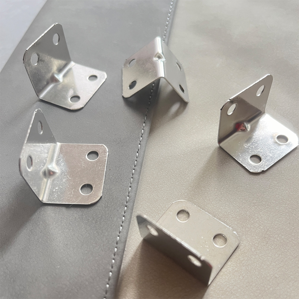 Stainless steel L-shaped corne - Furniture Hardware Connectors ulasan dan harga