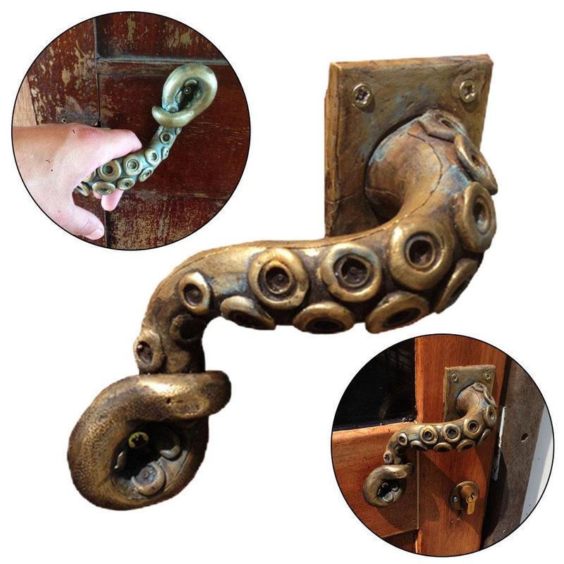 Vintage Octopus Door Knob Outd - Furniture Hardware Vintage ulasan dan harga