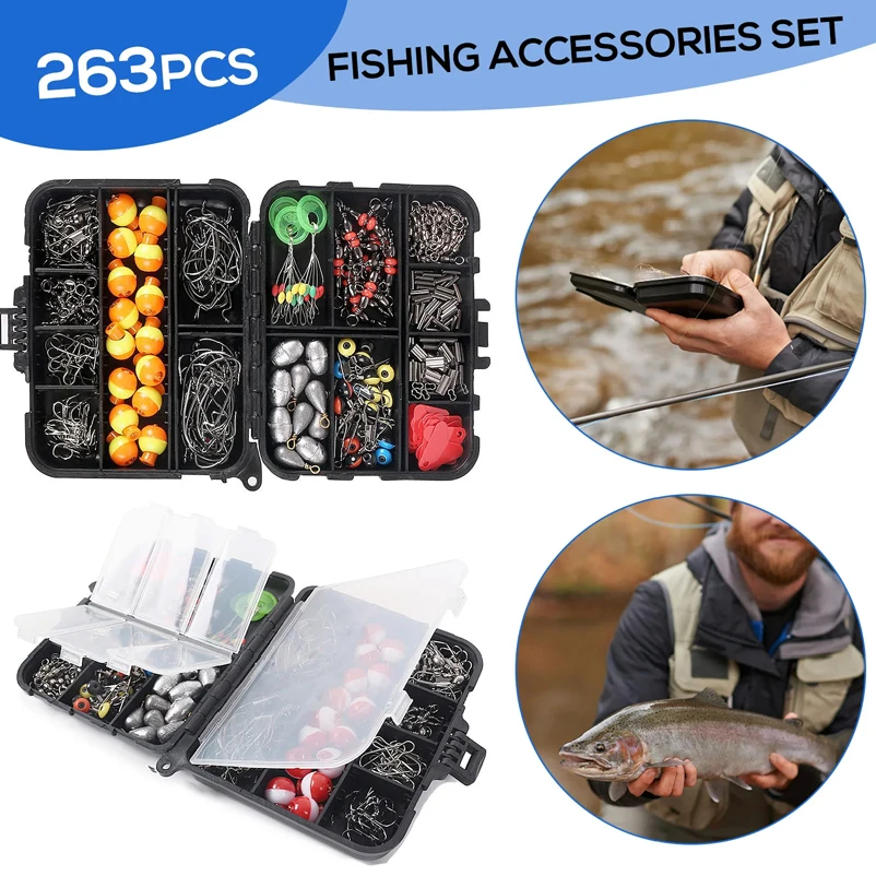 263pcs Outdoor Fishing Accesso - Furniture Hardware Jig ulasan dan harga