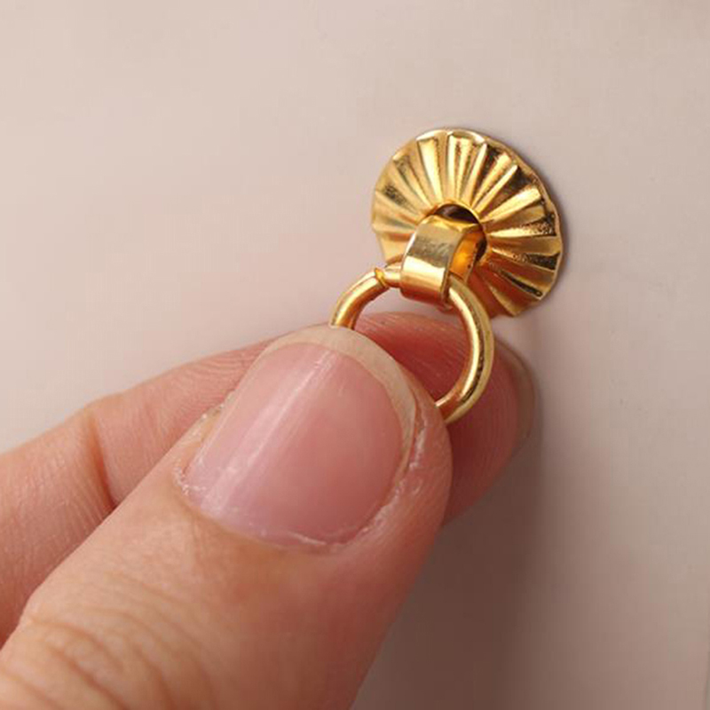 4pcs 1/12 Hardware Golden Meta - Furniture Hardware Pulls ulasan dan harga