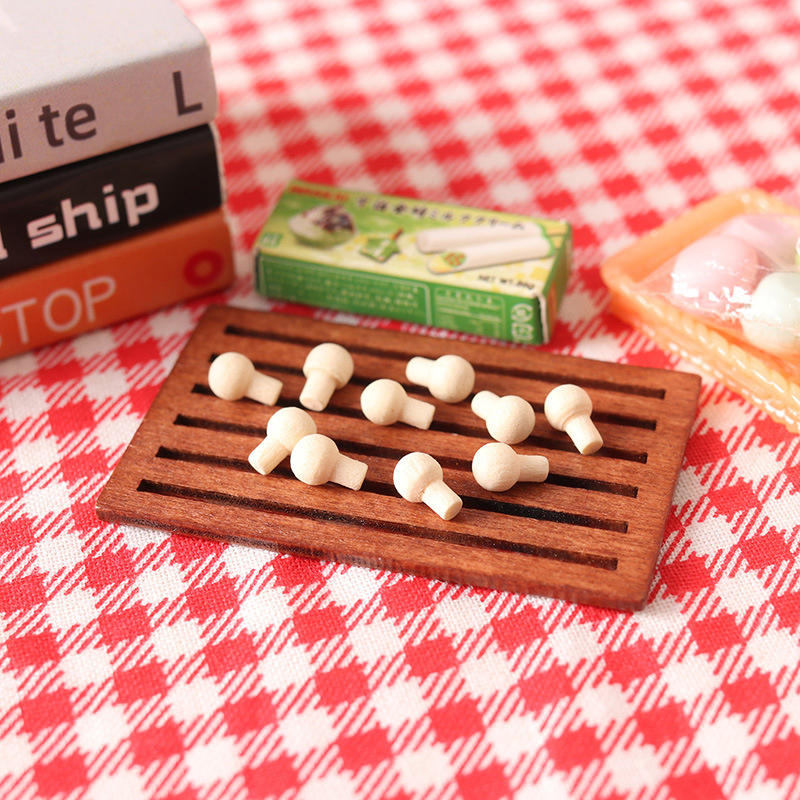 10Pcs 1:12 Dollhouse Miniature - Furniture Hardware Pulls ulasan dan harga