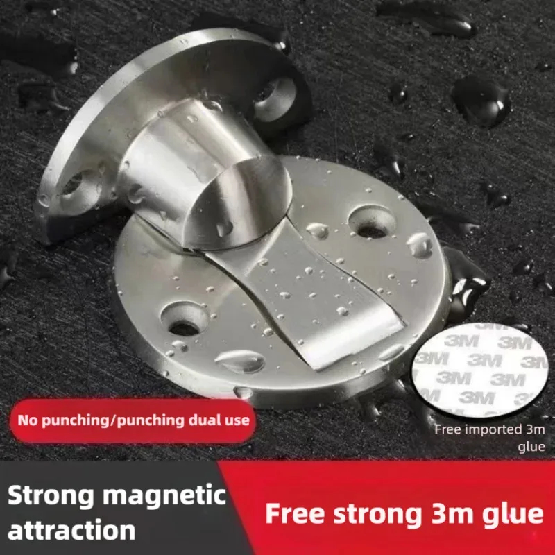 Invisible Magnetic Door Stoppe - Furniture Hardware And Fittings ulasan dan harga
