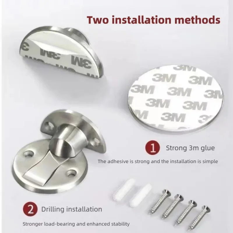 Invisible Magnetic Door Stoppe - Furniture Hardware And Fittings ulasan dan harga