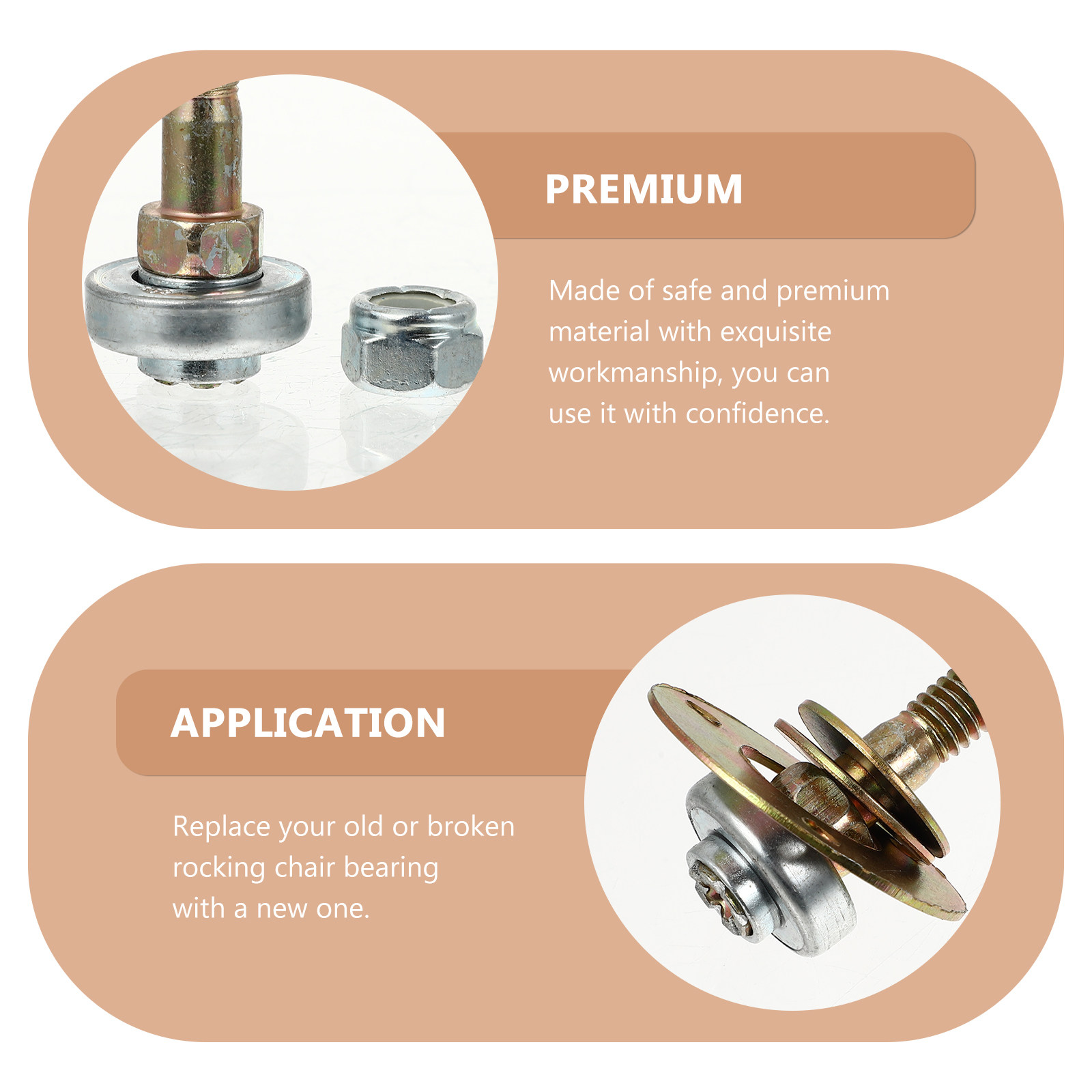 4Pcs Rocking Chair Bearing M8x - Furniture Hardware And Fittings ulasan dan harga