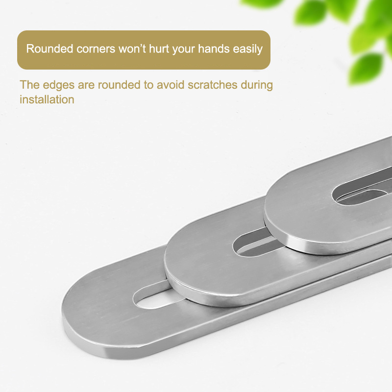 Stainless Steel Flat Corner Br - Furniture Hardware Connectors ulasan dan harga