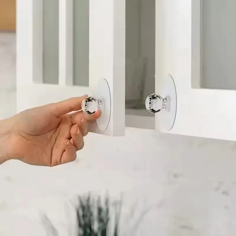 20pcs Transparent Crystal Door - Furniture Hardware Jig ulasan dan harga