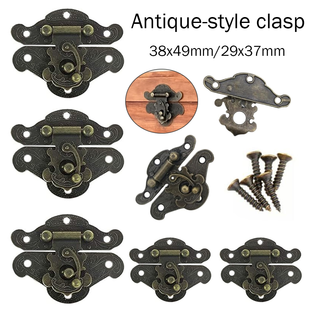 5-20pcs Vintage Metal Hasp Lat - Furniture Hardware Vintage ulasan dan harga