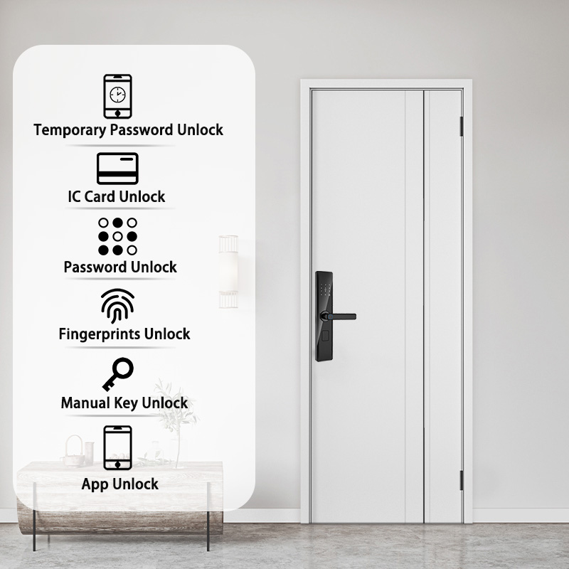 Tuya Smart Lock Wirelss With F - Door Handle Bar ulasan dan harga