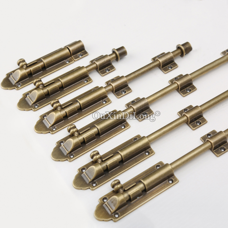 Antique 4PCS Heavy Solid Brass - Barrel Bolt Slide ulasan dan harga