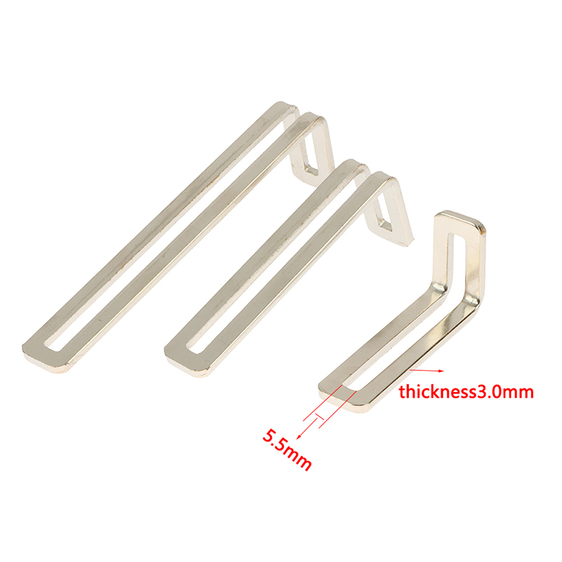 1pc Nickel-plated Corner Brack - Furniture Hardware Connectors ulasan dan harga
