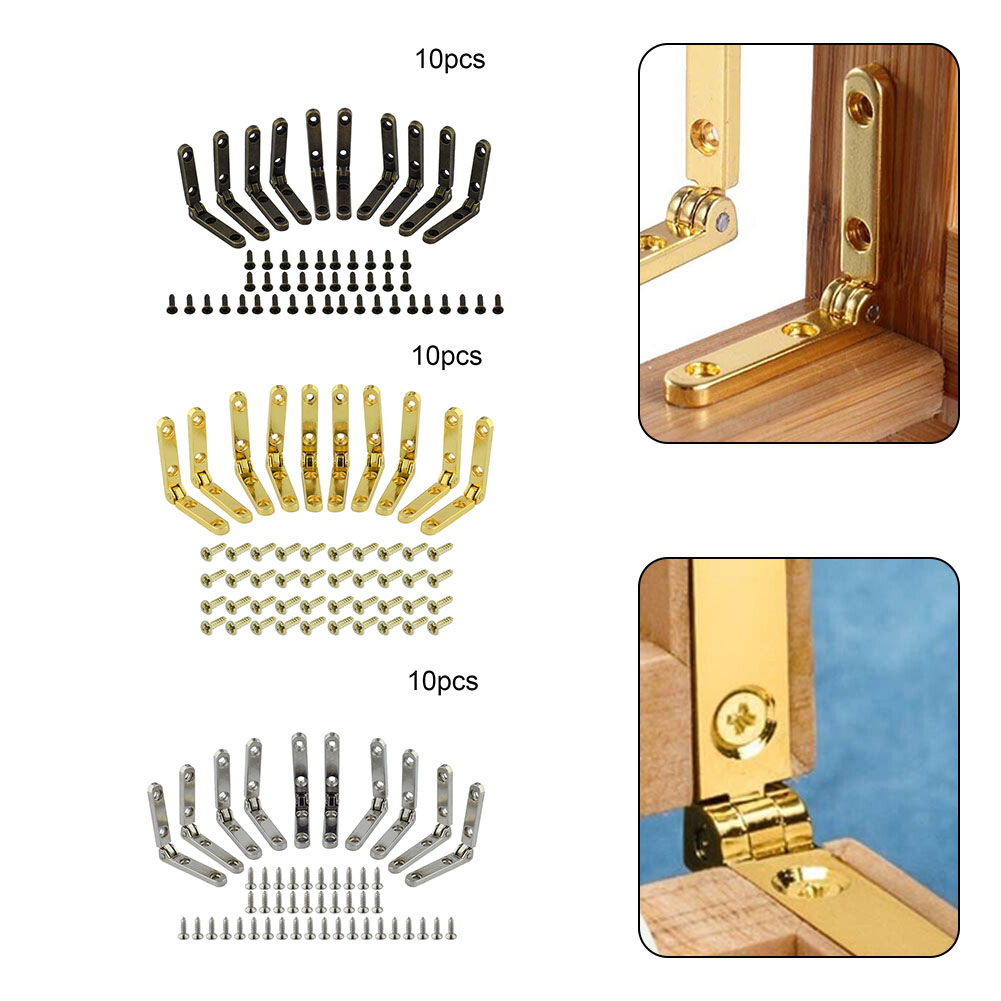10pcs Wooden Box Hinge Gift Je - Furniture Hardware And Fittings ulasan dan harga