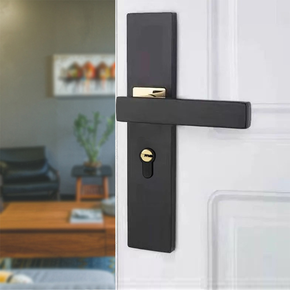 Mute Door Lock Anti-theft Mech - Door Handle Bar ulasan dan harga