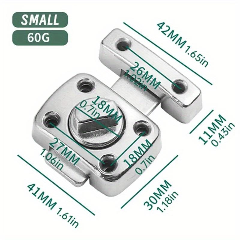 1pc Home Security Latch Rotate - Barrel Bolt Slide ulasan dan harga