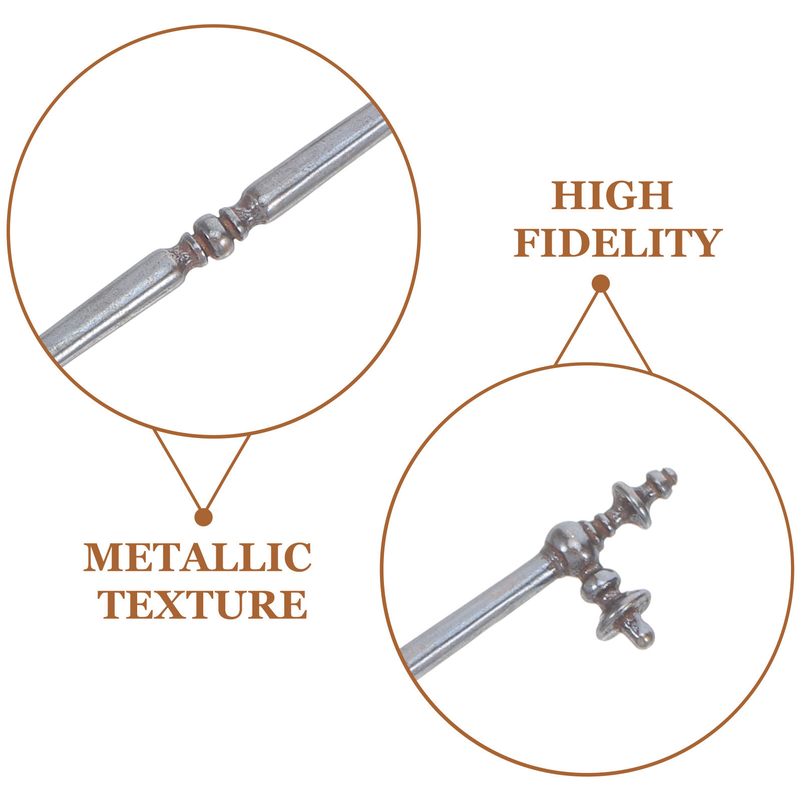 2Pcs Miniature Metal Vintage C - Furniture Hardware Pulls ulasan dan harga